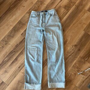 Hollister Vintage Stretch Ultra High-Rise Dad Jea… - image 1